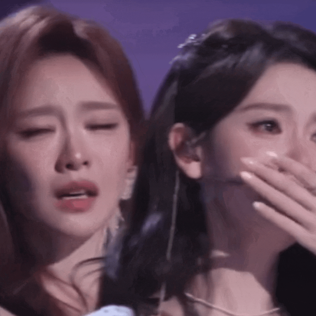 张月演我belike张月听到者来女淘汰的反应