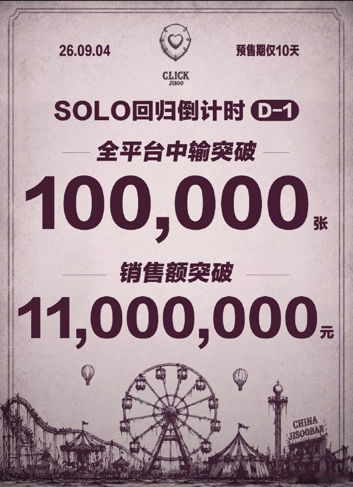 金智秀新专click销量金智秀中输女王回归 回归倒计时定格在 D‑1，金智秀新专