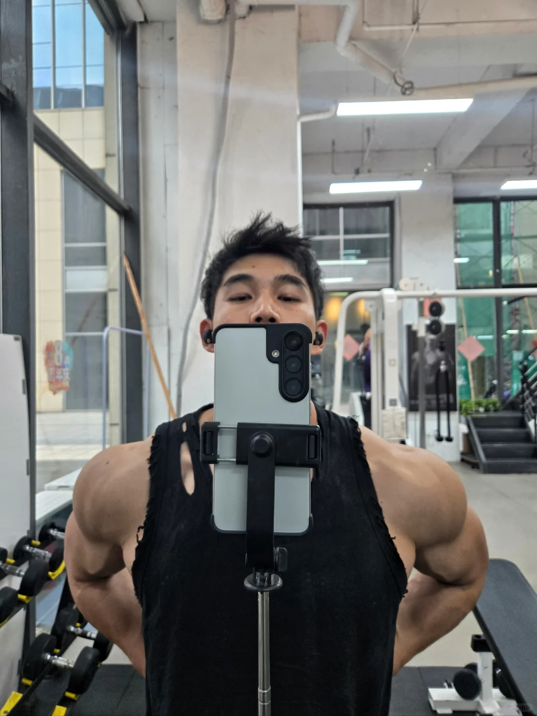 又是练肩的一天