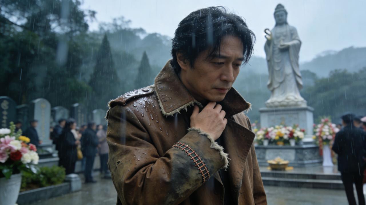 泪目！具俊晔穿27年前大S送的旧大衣冒雨赴约，衣摆补丁藏满未说尽的爱
 
202