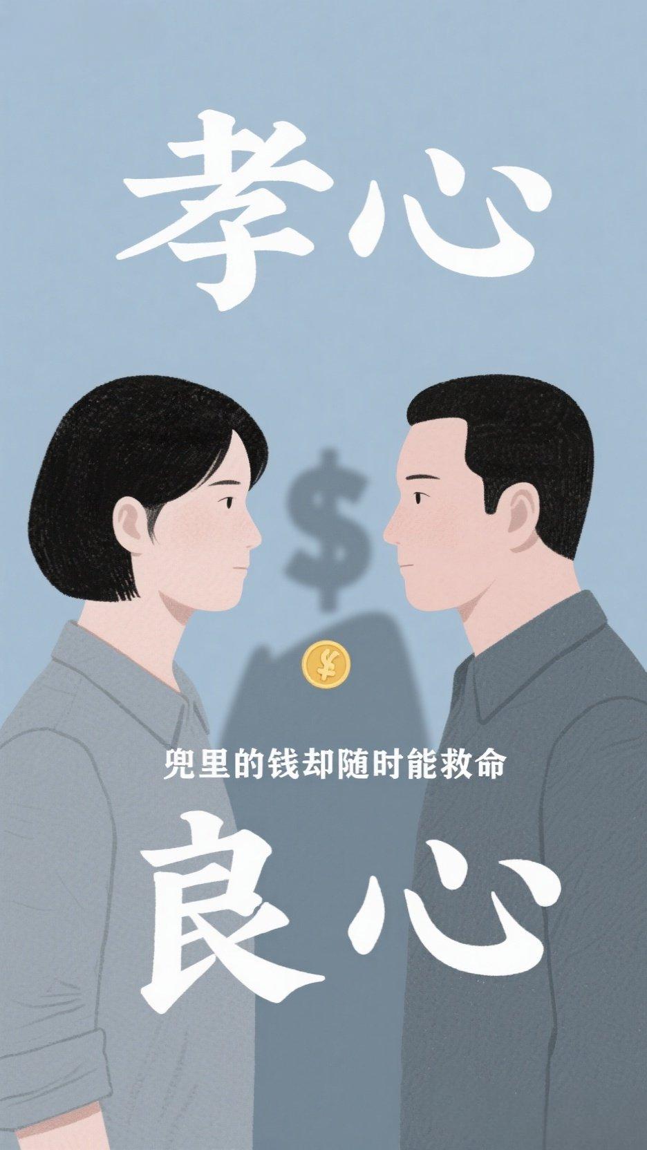 人老了，是有儿女还是有钱幸福？儿女是孝心还是良心，钱是底气也是退路。最怕两难全：