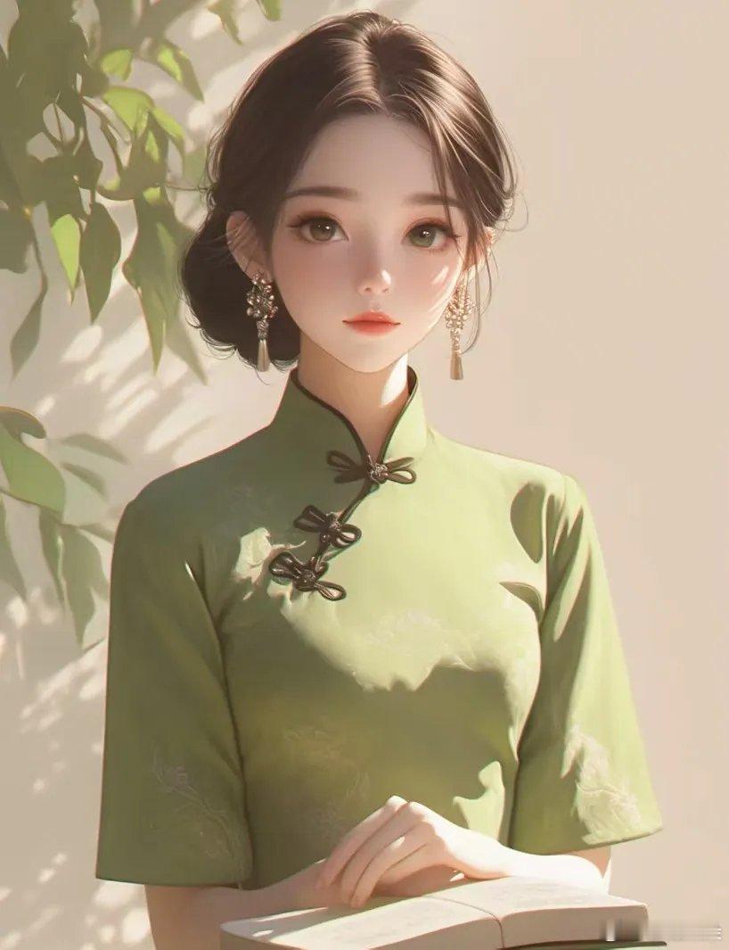 高雅端庄知性美女性头像 