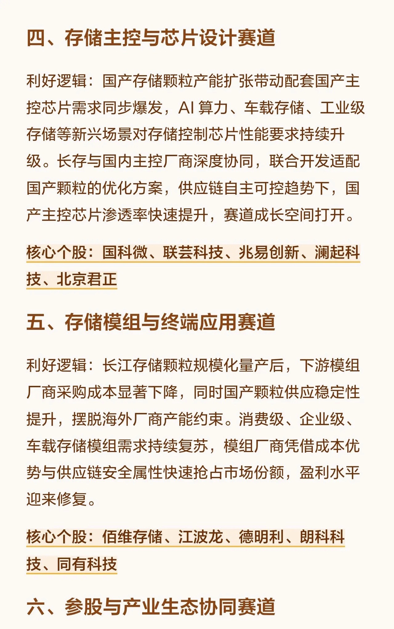 长江存储IPO落地！六大核心受益赛道全面梳理一、半导体设备赛道｜产业链最大弹性方