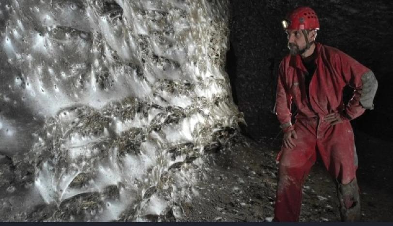 罗马尼亚科学家近日在阿尔巴尼亚与希腊边境的硫磺洞（Sulfur Cave）中，发