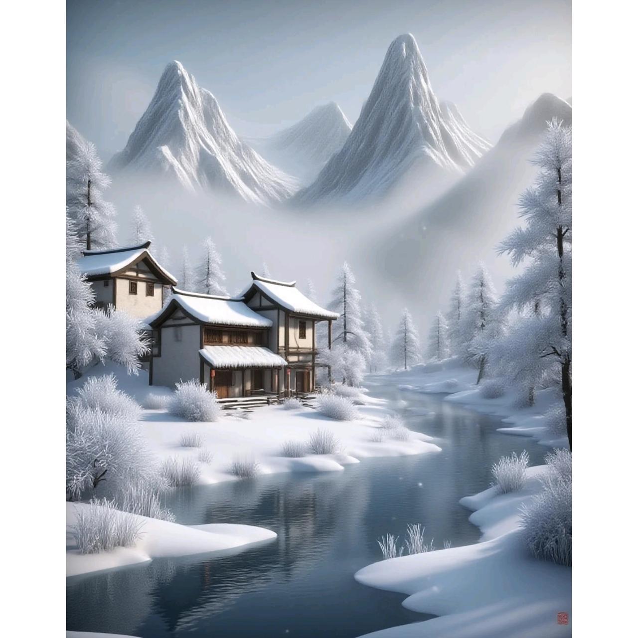 数九寒天，
贵州深山里的电力工人们正演绎着现实版的"冰雪奇缘"！

500千伏施