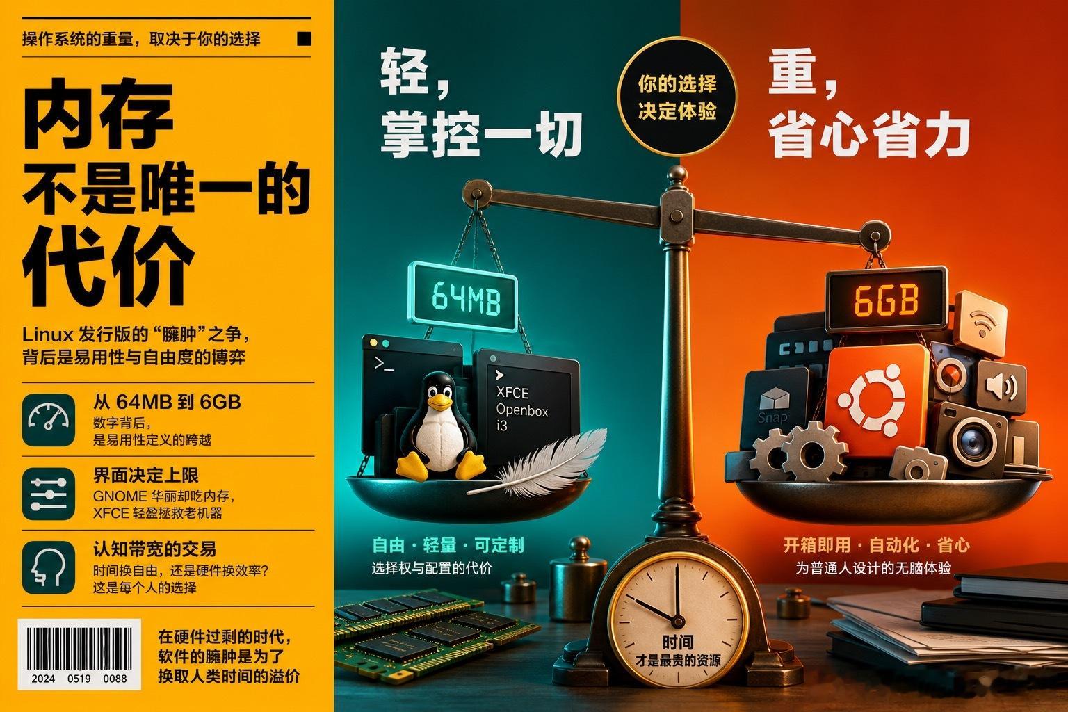 【Linux内存需求排行榜背后的生存哲学】一份关于Linux发行版最小RAM需求