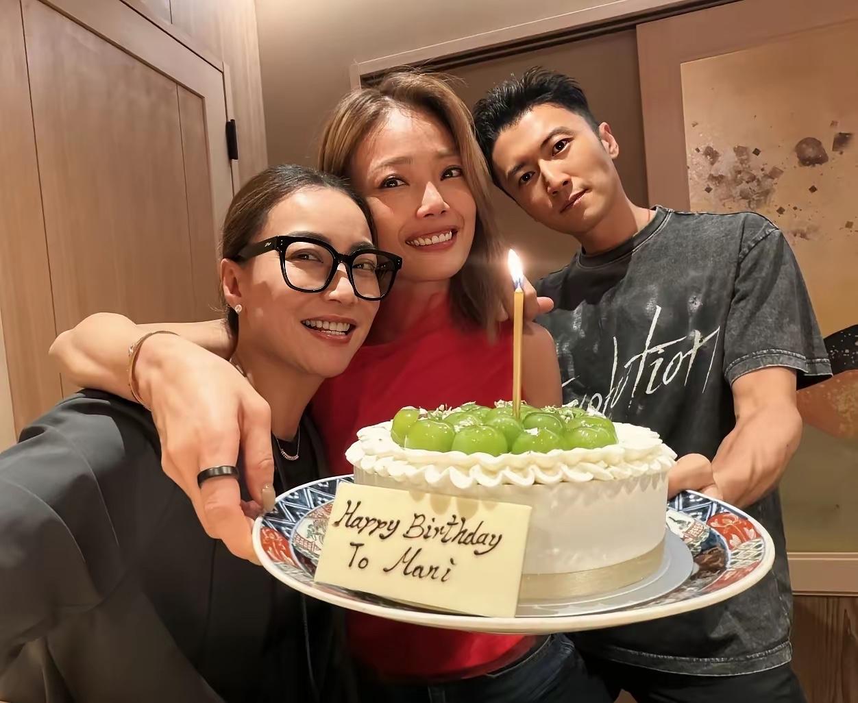 谁的生日吗？谢霆锋容祖儿我认识，另一位女神是谁？
