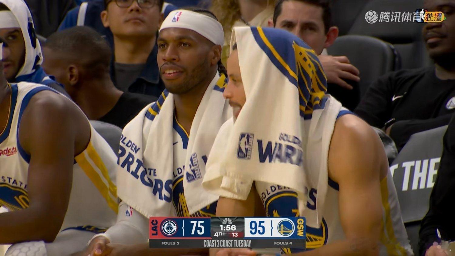 勇士98-79轻取快船，开局4胜1负排西部第三库里19分，巴特勒21分，快船全队