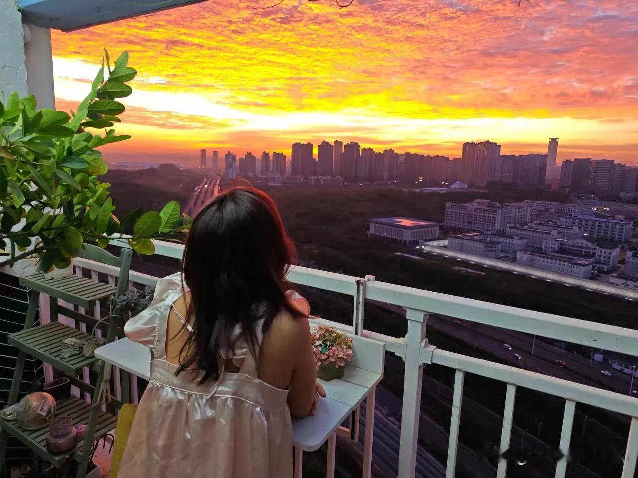 这景色很美好