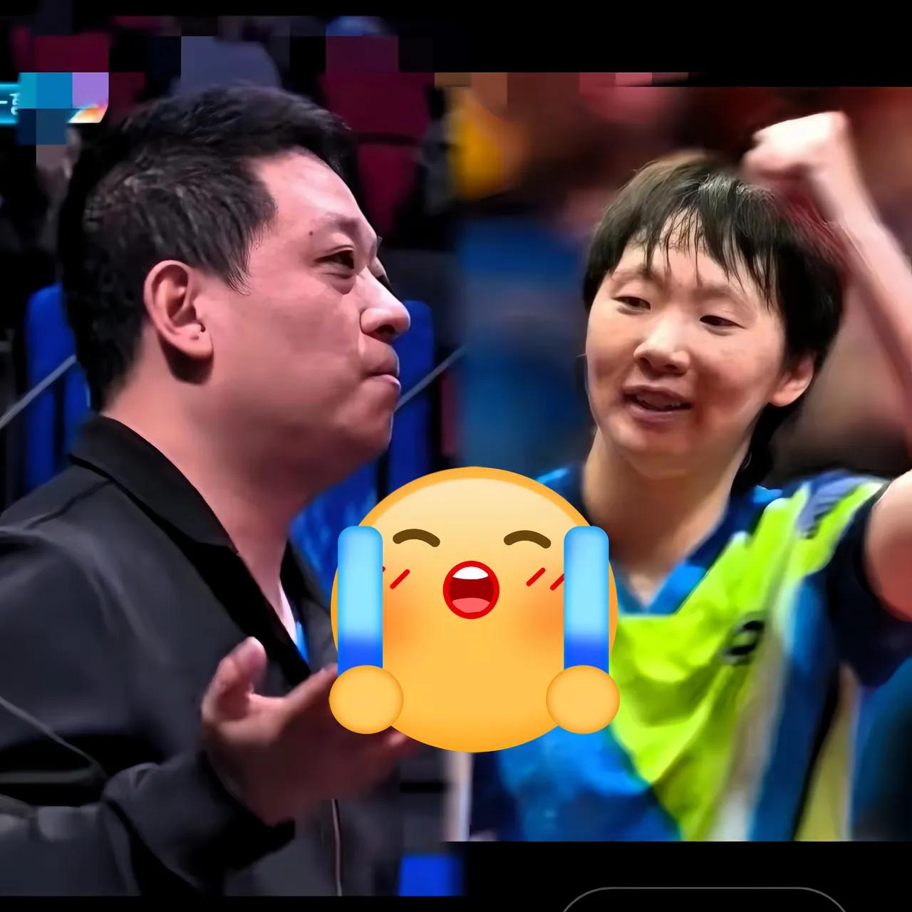 双向奔赴的师徒情！

王曼昱拿冠军，师傅哭成泪人。这是我守了10年的宝！

​当