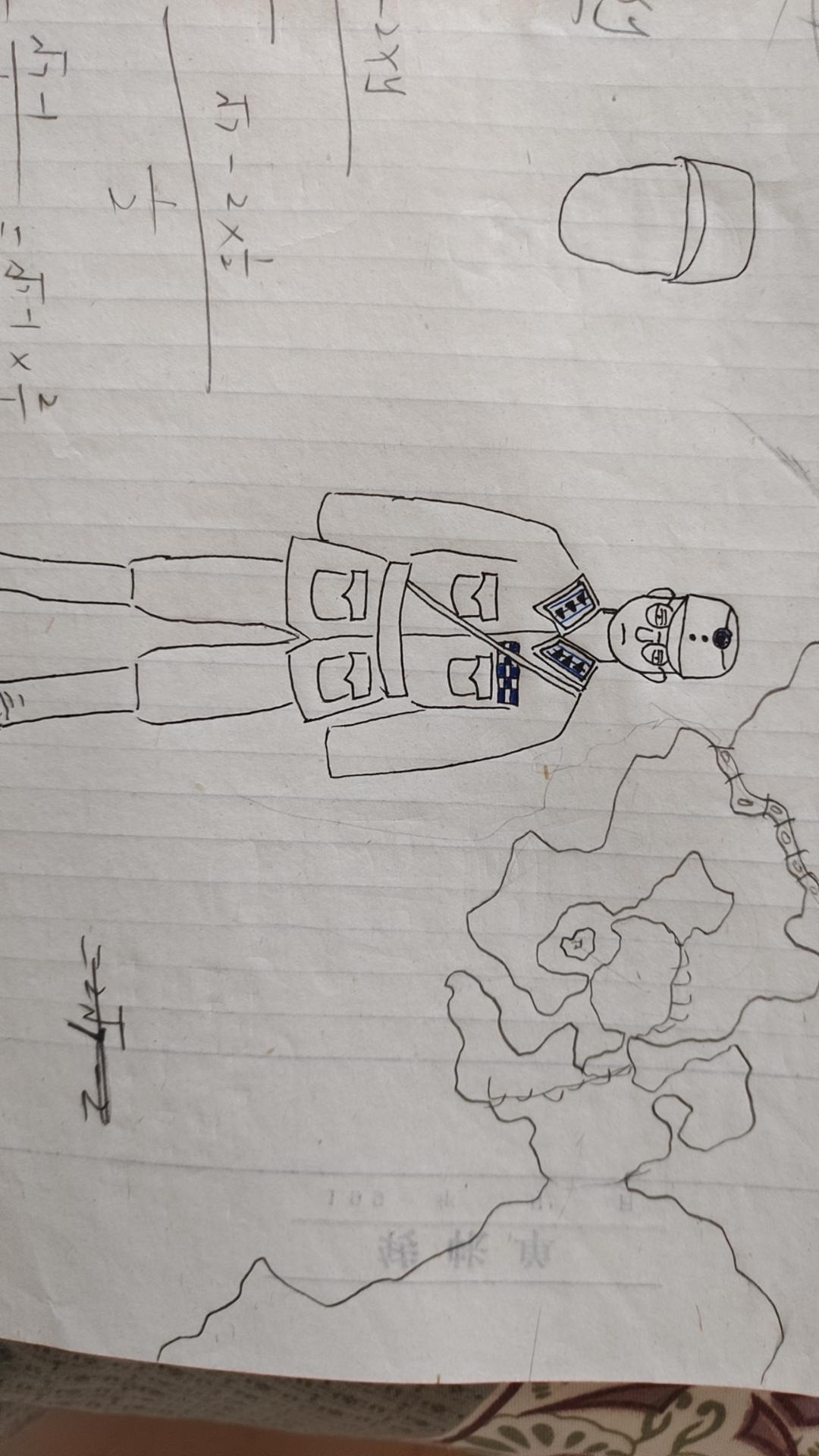 哈哈，画的这么好的钢笔画到底出自谁手？日本鬼子，拳打镇关西，蒋介石，孙膑，还有保