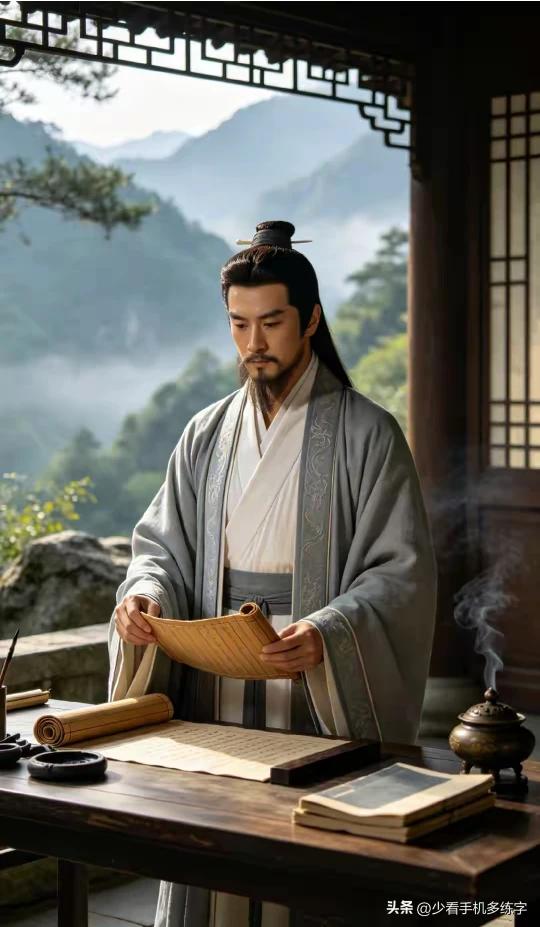上联：观书读史通今古
下联：运筹帷幄胜千里