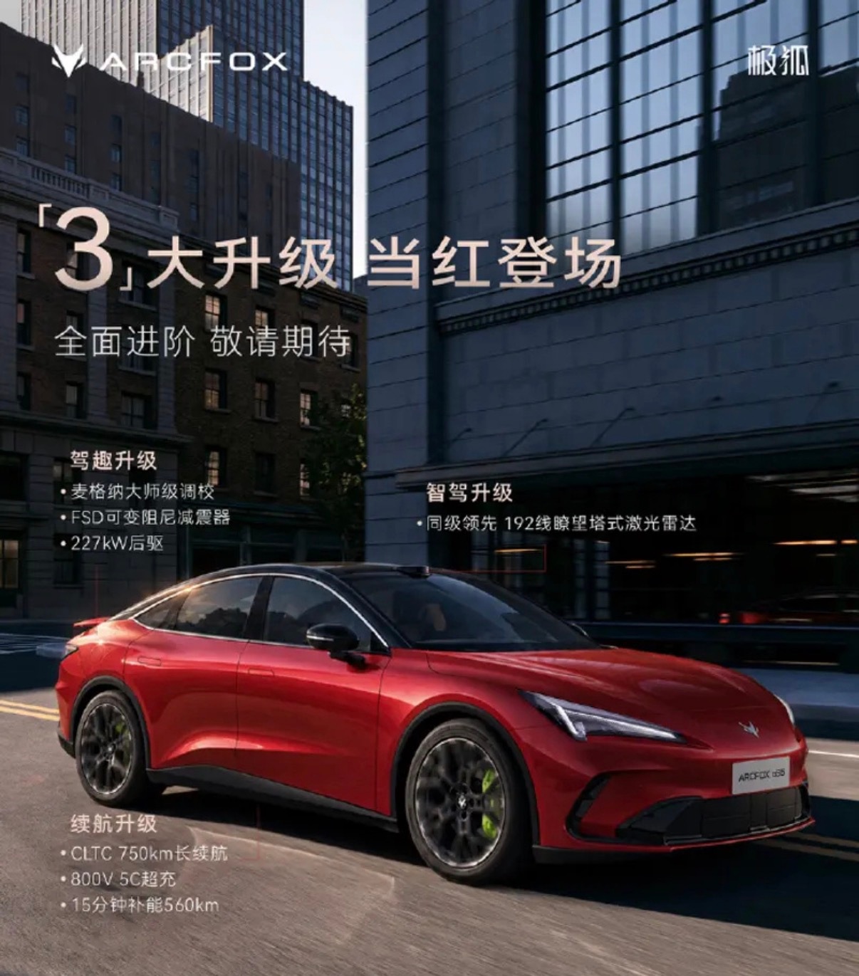 【2027款极狐阿尔法双5系列将于10月23日正式上市 驾趣升级】10月20日，