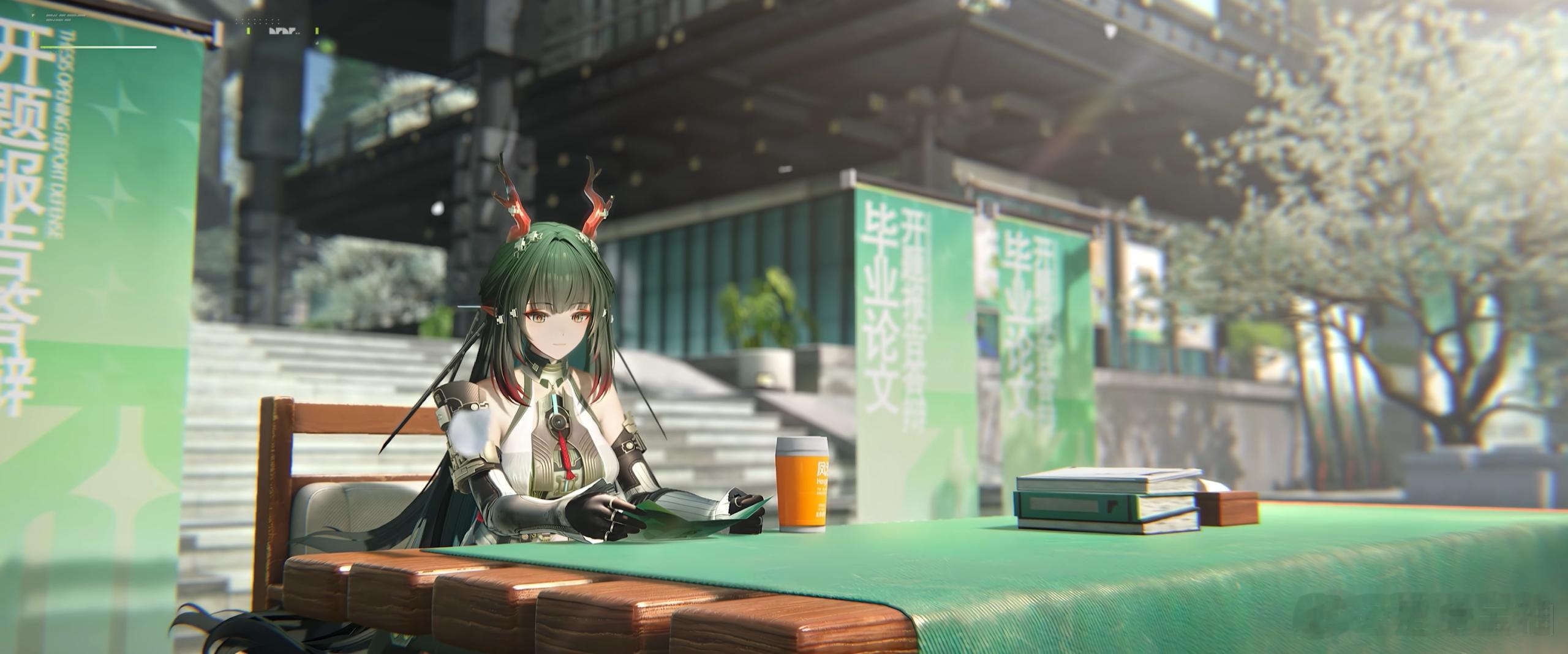 终末地的国风美人典范真是被1.2版本的庄方宜戳中审美了，清冷龙裔的设定也太绝了吧