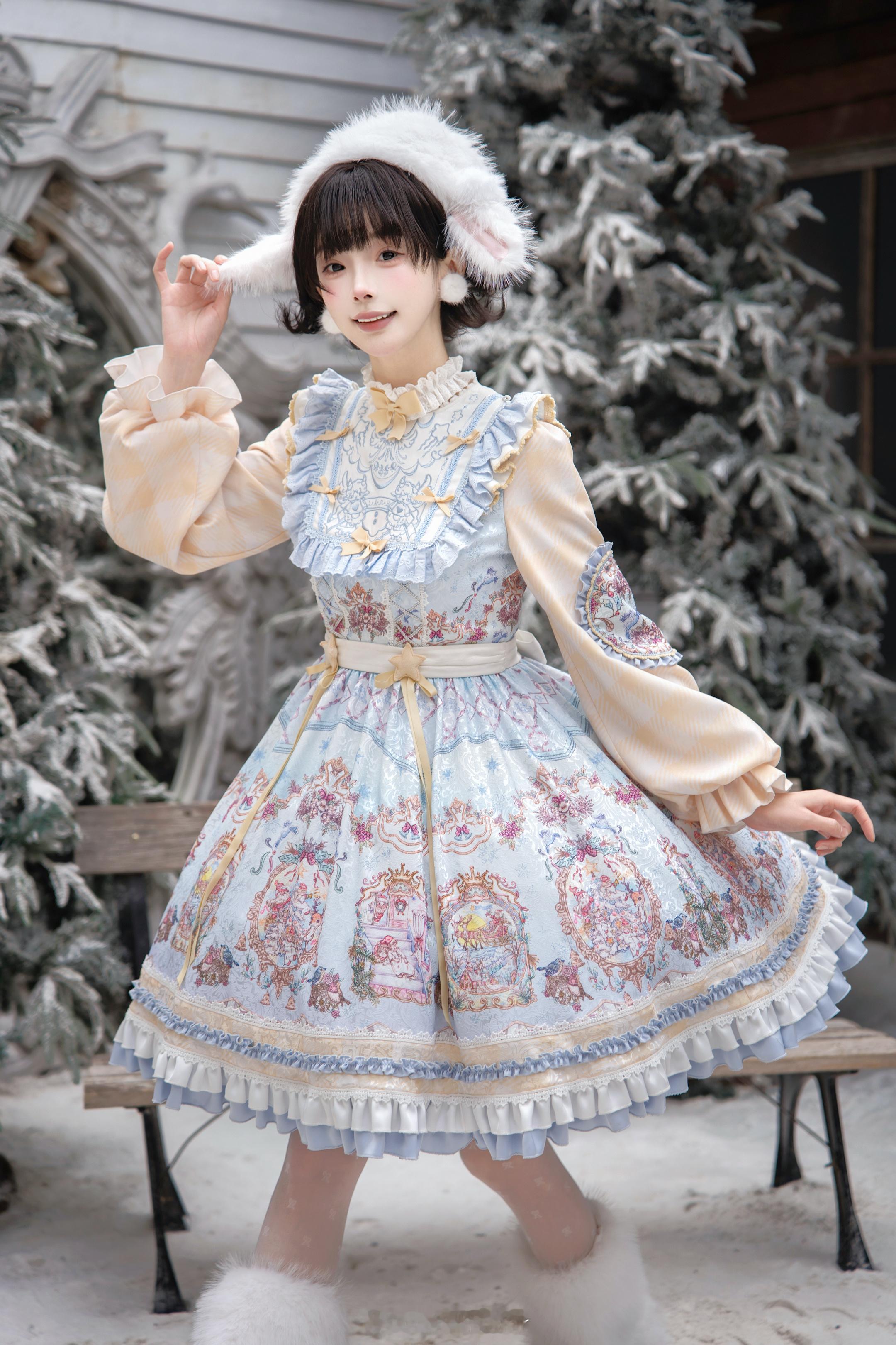 ❄️雪境颂歌🧚♀️多野加糖👗樱洛芙lolita摄影