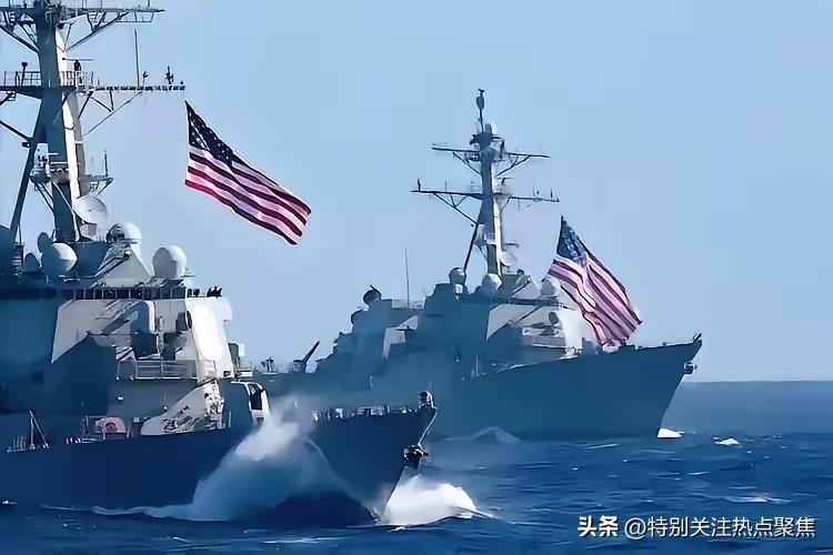 美军引导被困在霍尔木兹海峡的商船安全撤离。超过1600艘被困商船中，超过80%明