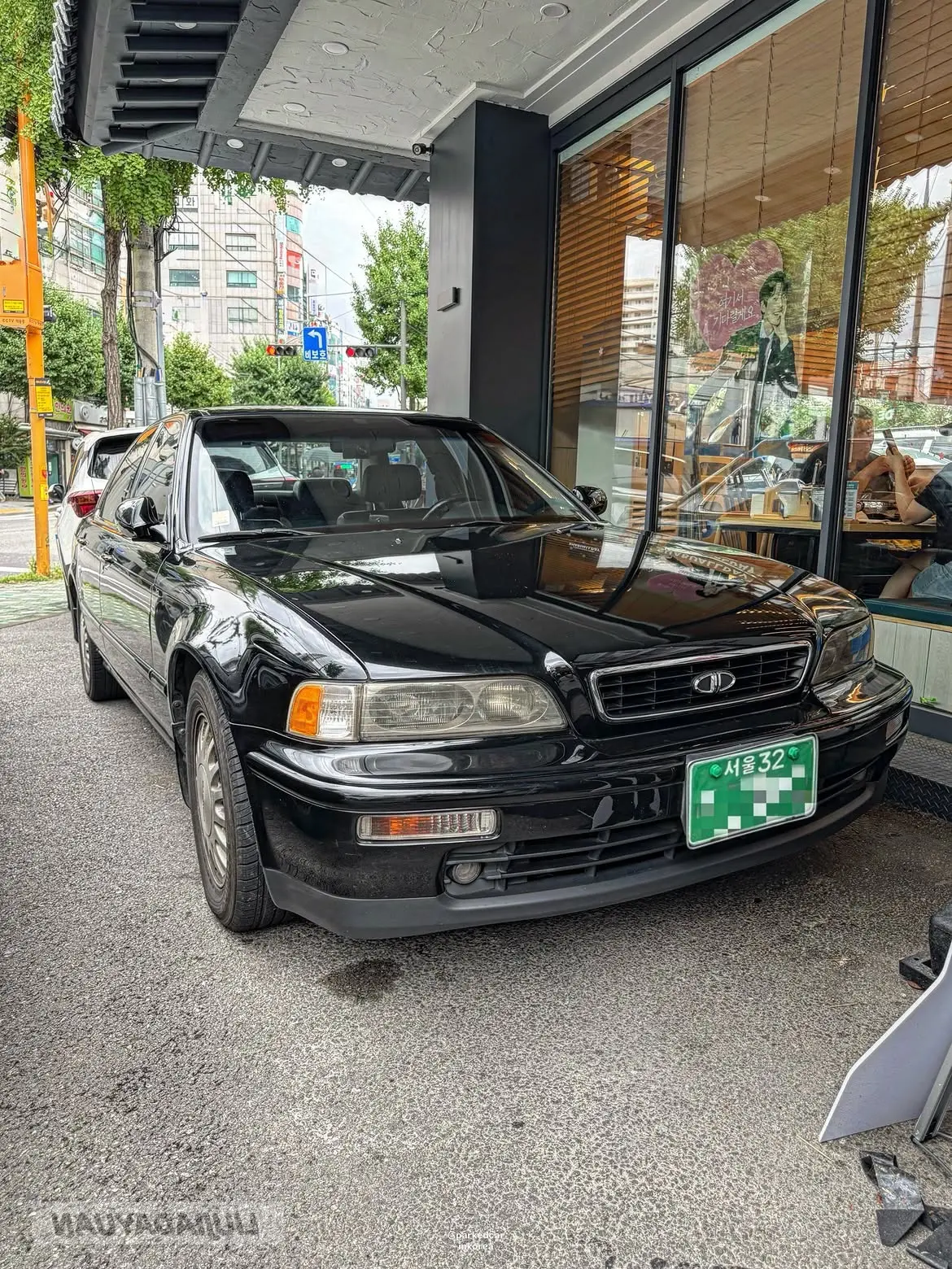 大宇曾经的旗舰车型。Daewoo Arcadia