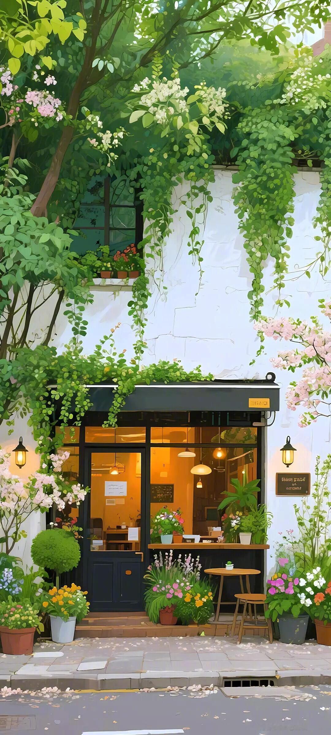 开一间花屋，藏起人间疲惫。 ​​​
