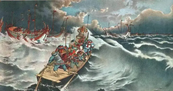 东海波涛，岁月为证，蕞尔小国日本招惹泱泱中华从来没有好果子吃