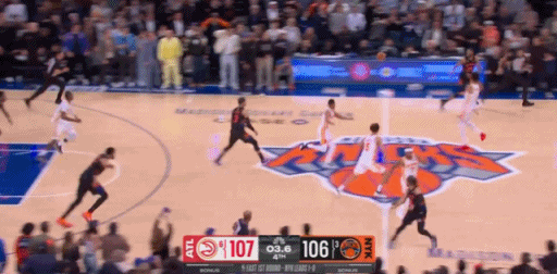 拒绝横扫！！！布里奇斯失绝杀，老鹰逆转尼克斯，季后赛首个1-1打平！

随着大乔