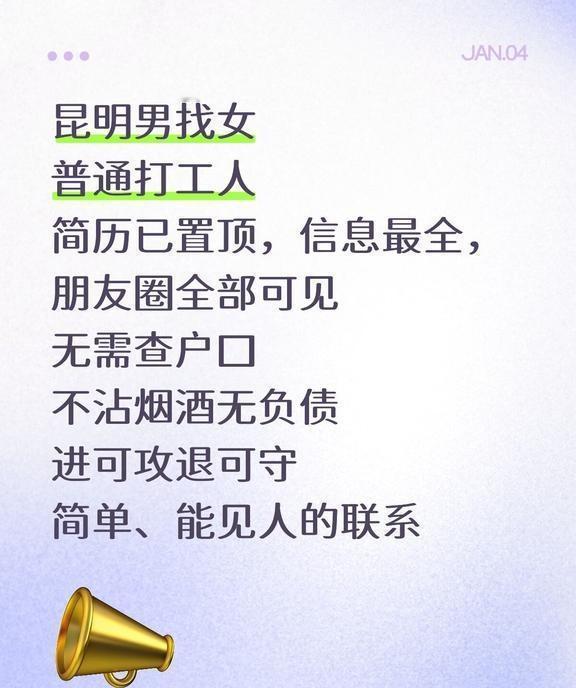 “无负债”三个字，第一次被写进相亲简历的C位。
92年的昆明男生小林把征信报告、