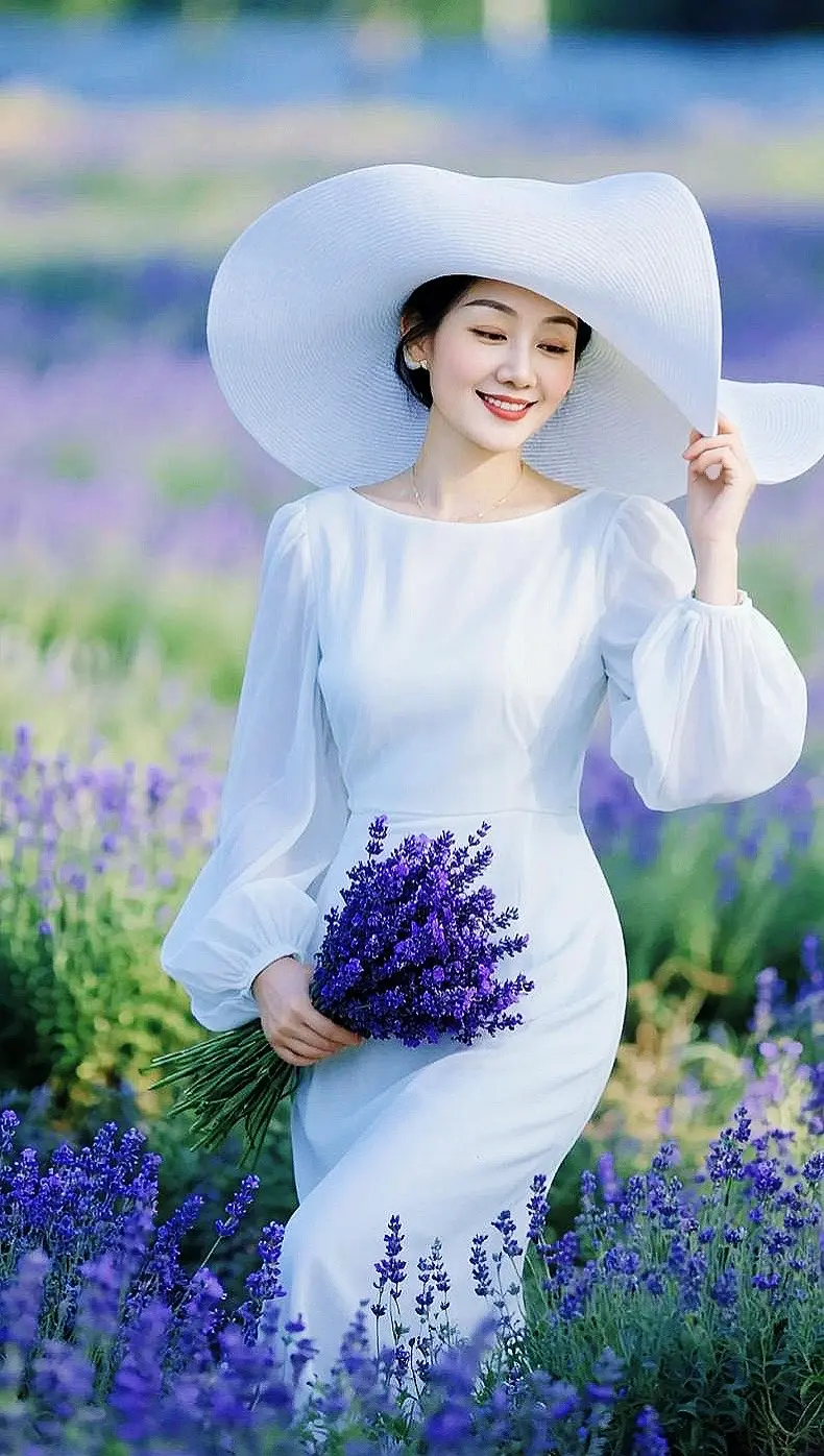 AI薰衣草淑女风写真 ai创作 玩法达人伙伴计划广告分成
