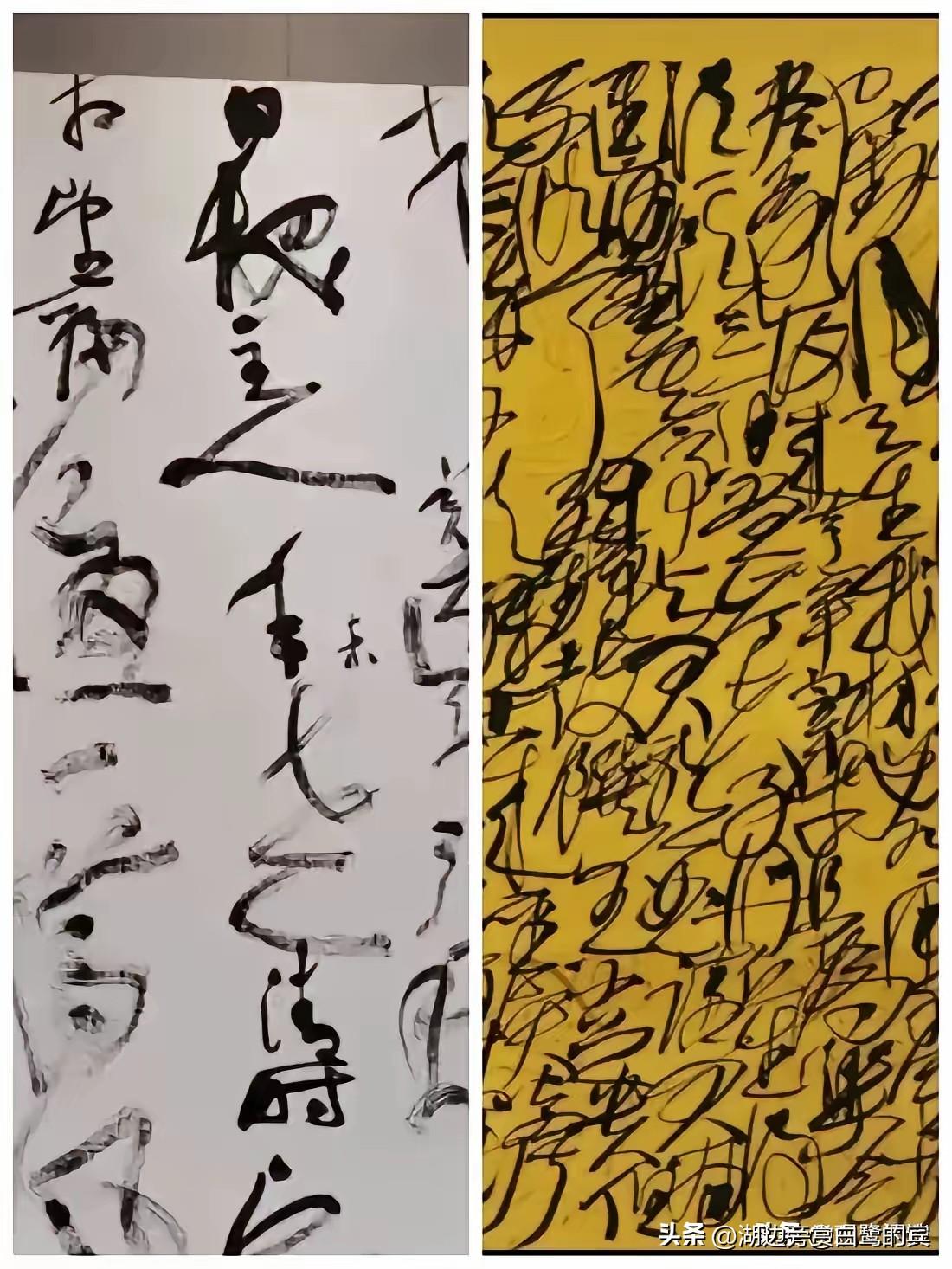 怪不得这次汤家凤暴走了，谁家好人这么写字？
据说这是书法，到底是什么书法按照我4