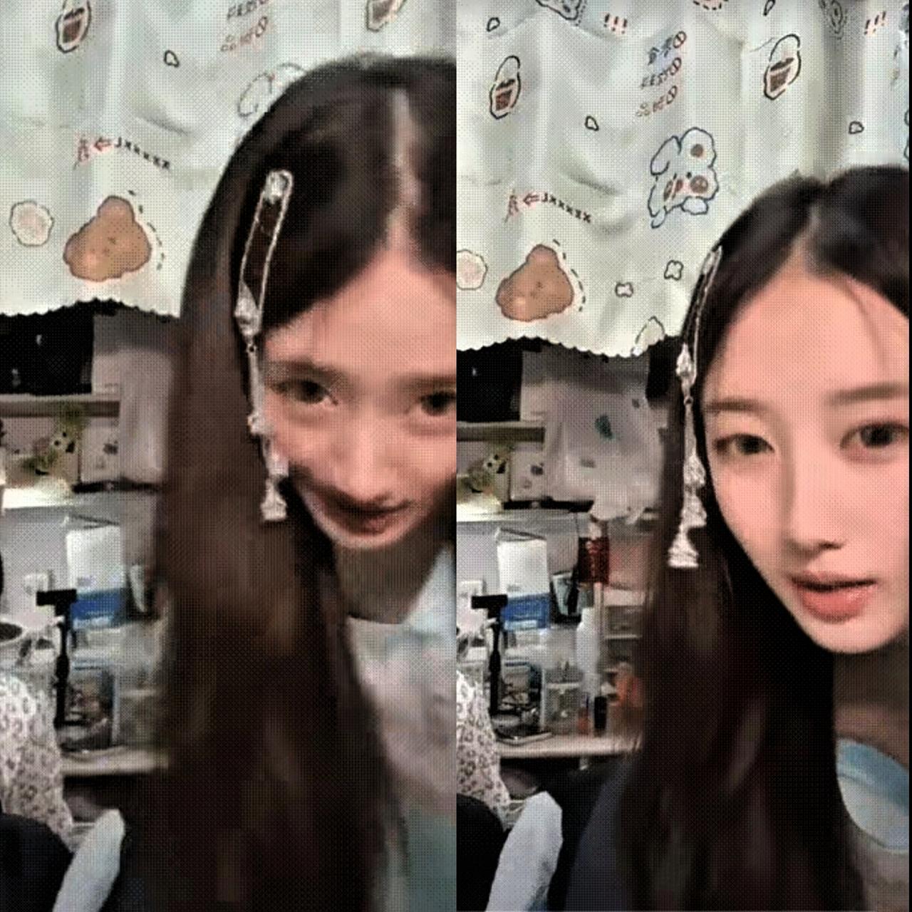 女大学生在宿舍穿睡衣直播，弯腰“差点走光”只漏半边，这波操作真的越品越不对劲！