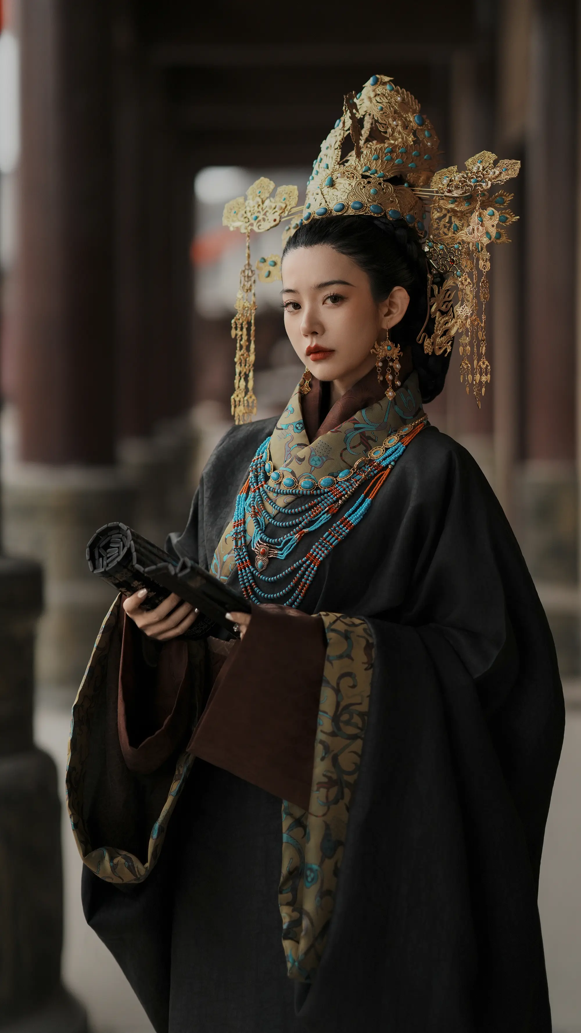 世间万物皆宿命轮回🍃战国袍才是出片的神。📸摄影妆造