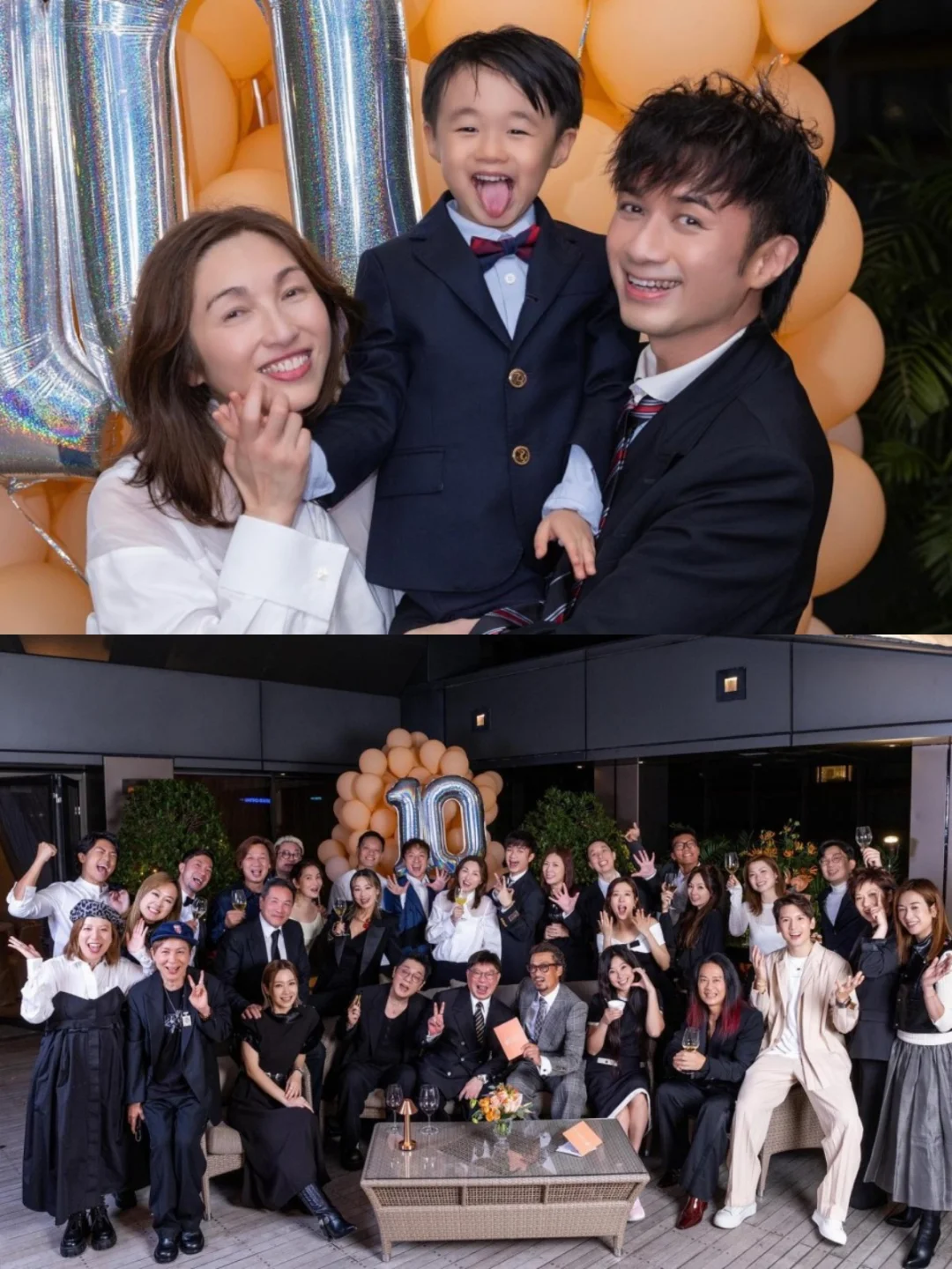 古巨基结婚10周年！为5岁儿子再办婚宴，妻子大方露面 	 现年52岁的...