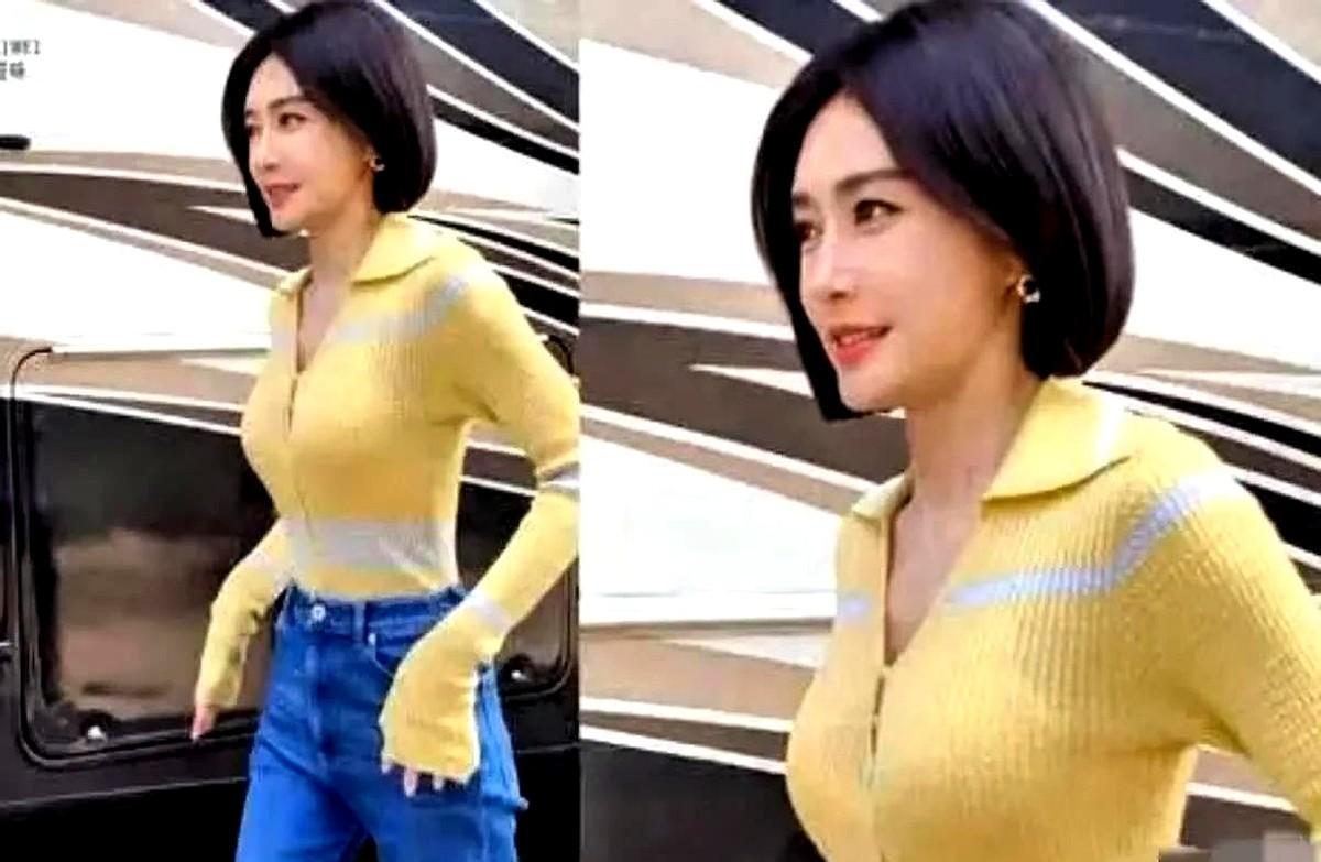 45岁的秦岚，配35岁的魏大勋，网上吵疯了。

很多人就盯着三亚那几张比基尼照片