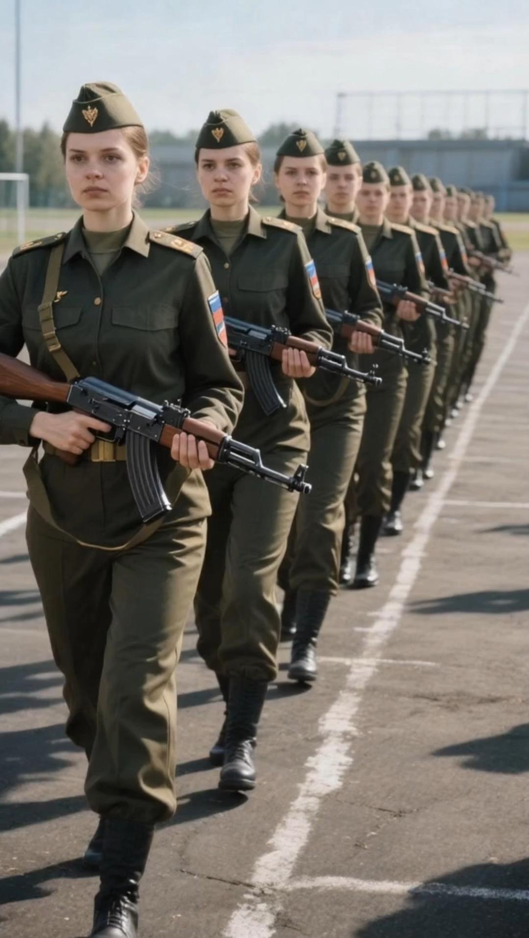 为啥不大规模招募女兵？这么说吧，就是即便90%男人死光了，即便留下10%老弱病残