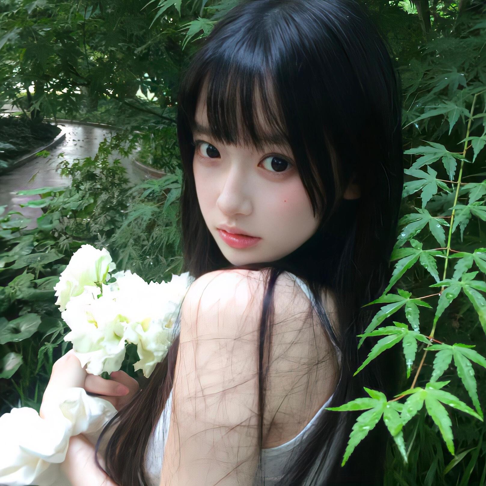 𝓢𝓱𝓪𝓻𝓮丨绿色配套女头绿色头像|小众头像|高清头像|春日女头|高清背