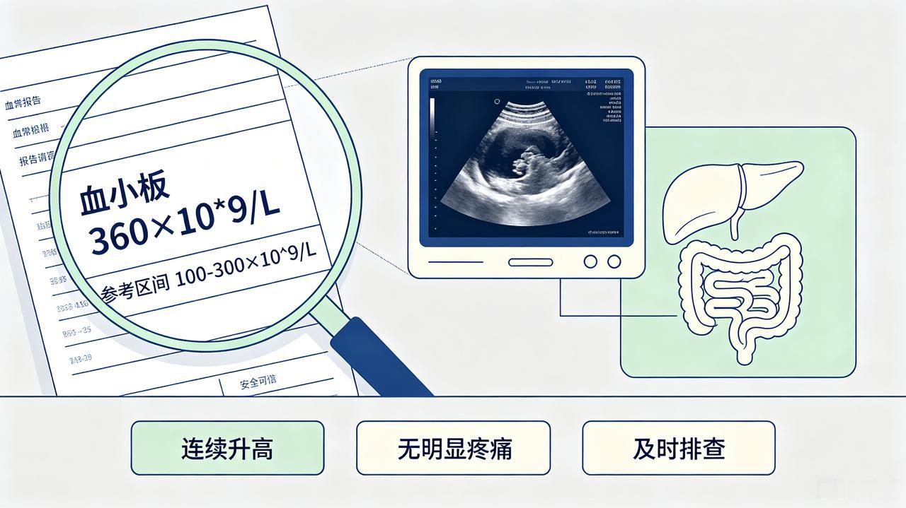 体检报告上不起眼的血小板数值，是很多人漏掉的身体预警信号
 
不少人体检结束，拿