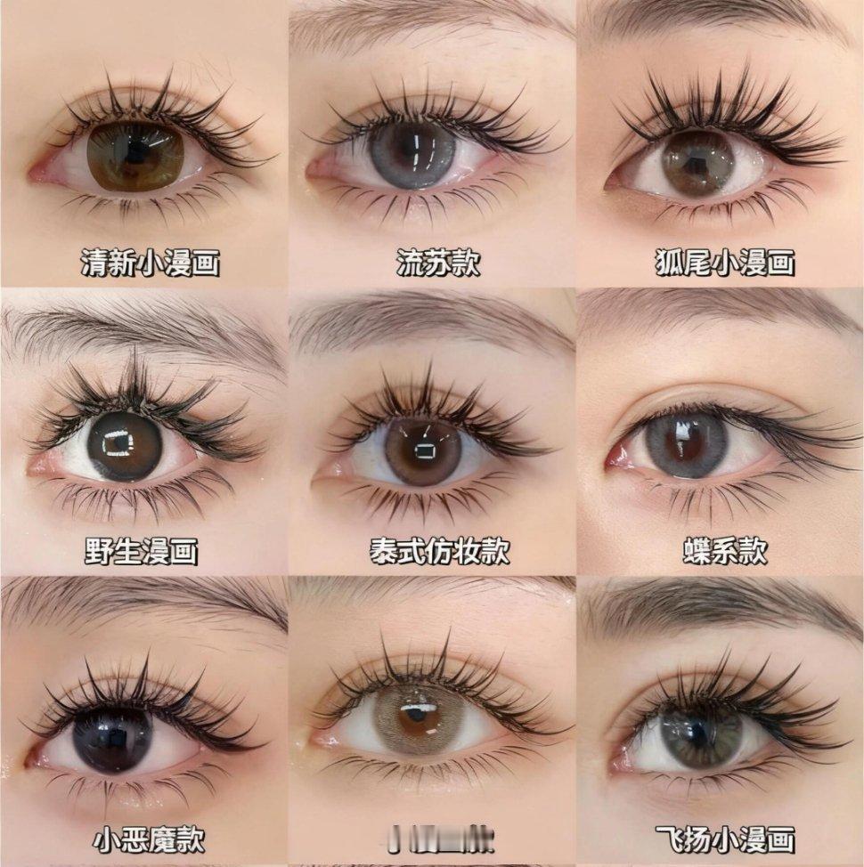 2025最受欢迎的睫毛 