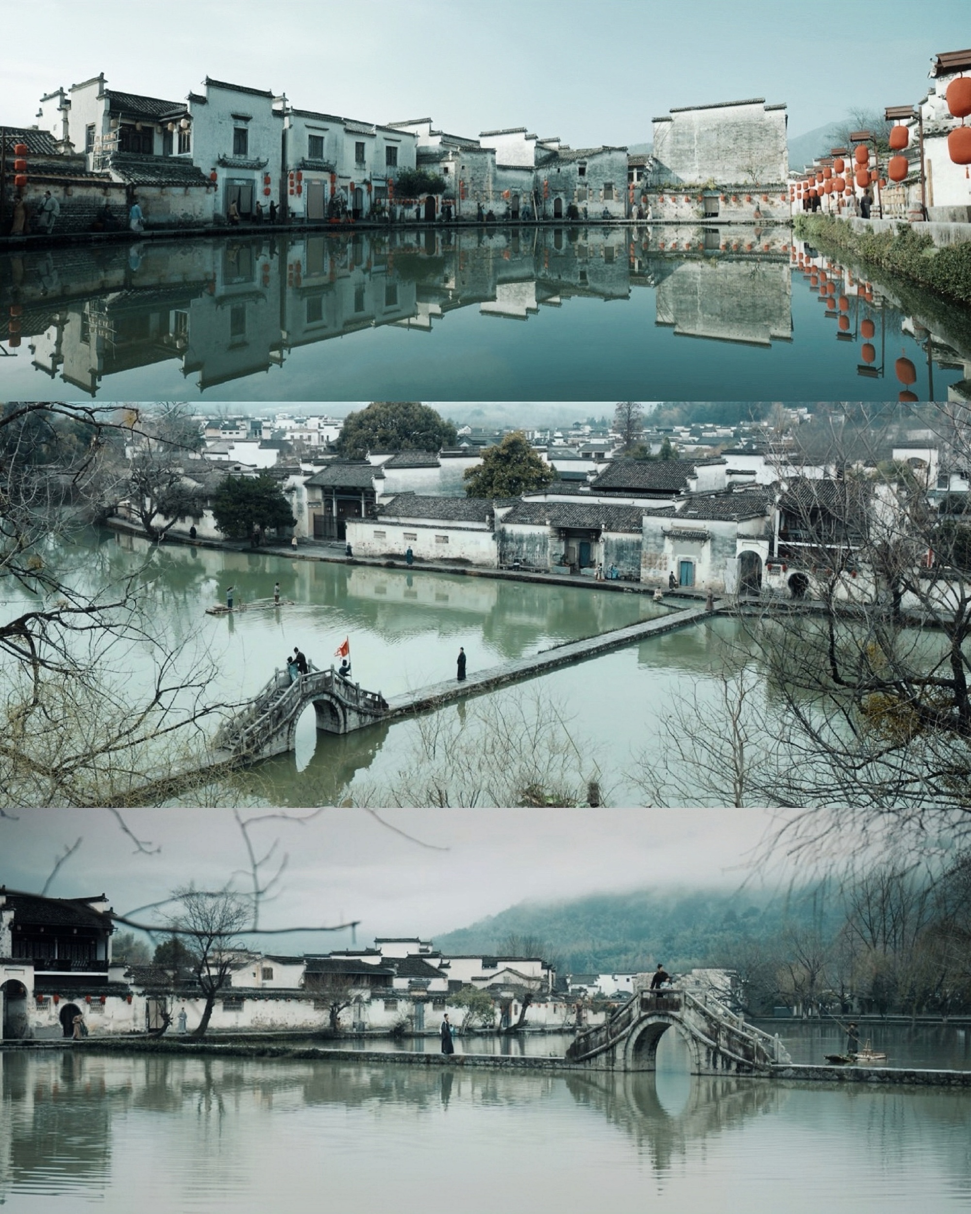 家业 磨皮 《家业》的实景是真的不错，皖南建筑白墙黛瓦拍出来确实好看，正片滤镜也