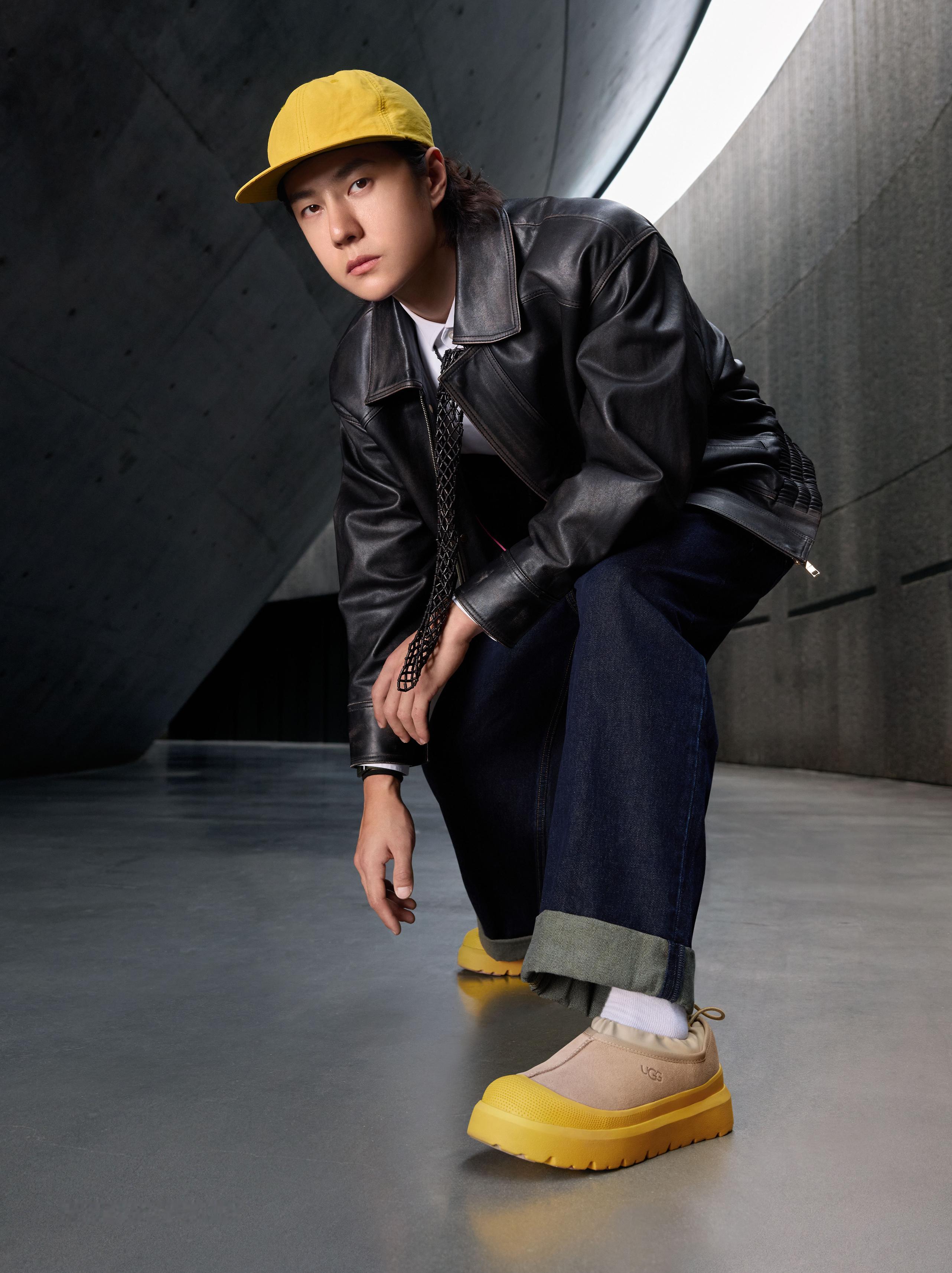 王一博 × UGG 全球代言人 以 UGG 全球代言人身份无预警回归官宣，商业价