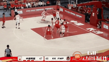 防守亮眼！北京时间6月3日，中国男篮在热身赛中82-77击败塞尔维亚劲旅KK F