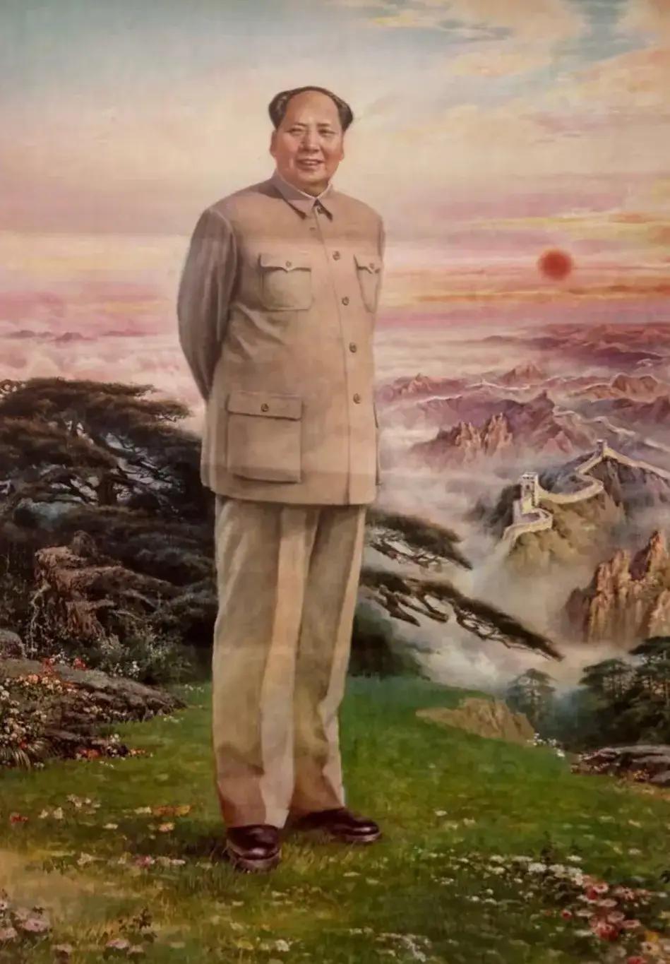 幸福的生活不忘毛主席！