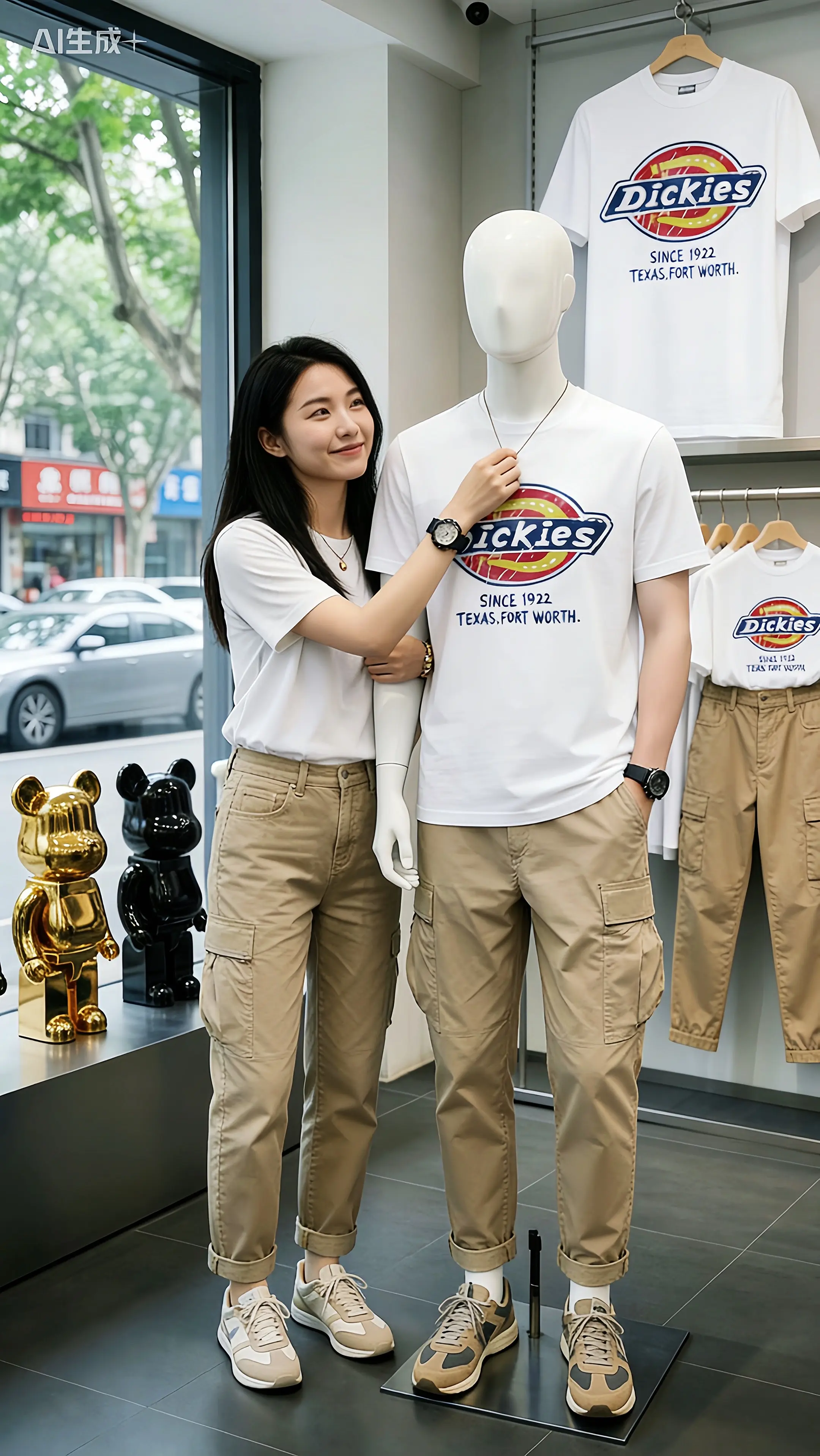 夏季大Logo情侣款短袖T恤