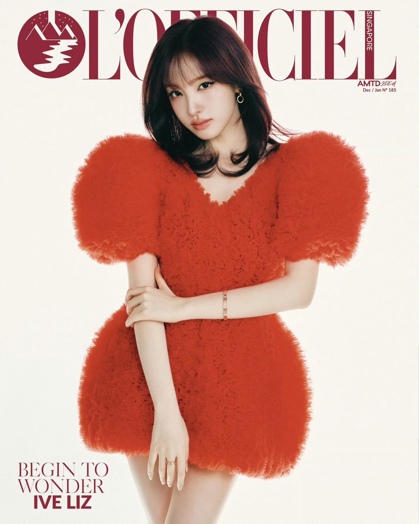 Liz × L'OFFICIEL Singapore Dec.25 & Jan.