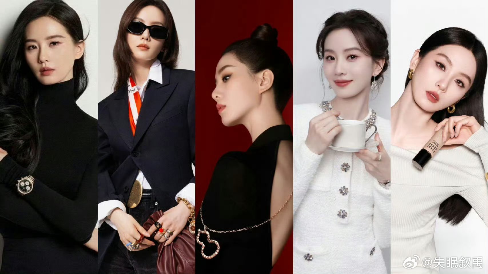 刘诗诗 五奢女王从气质到形象到国民度，刘诗诗确实配得上这五个高奢。那种与生俱来的