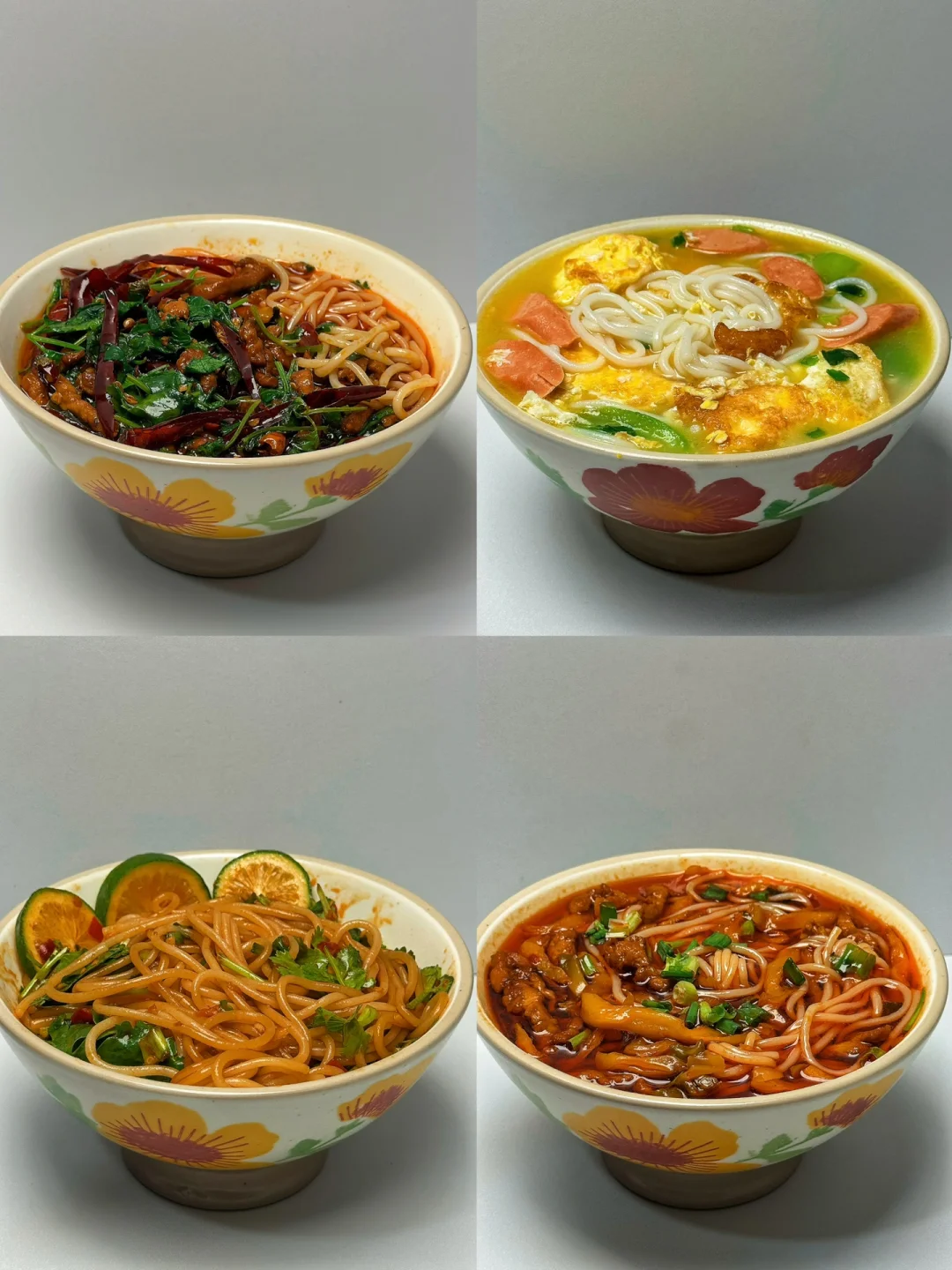 一人食吃什么🍳分享4种米粉做法合集🍜🍜🍜