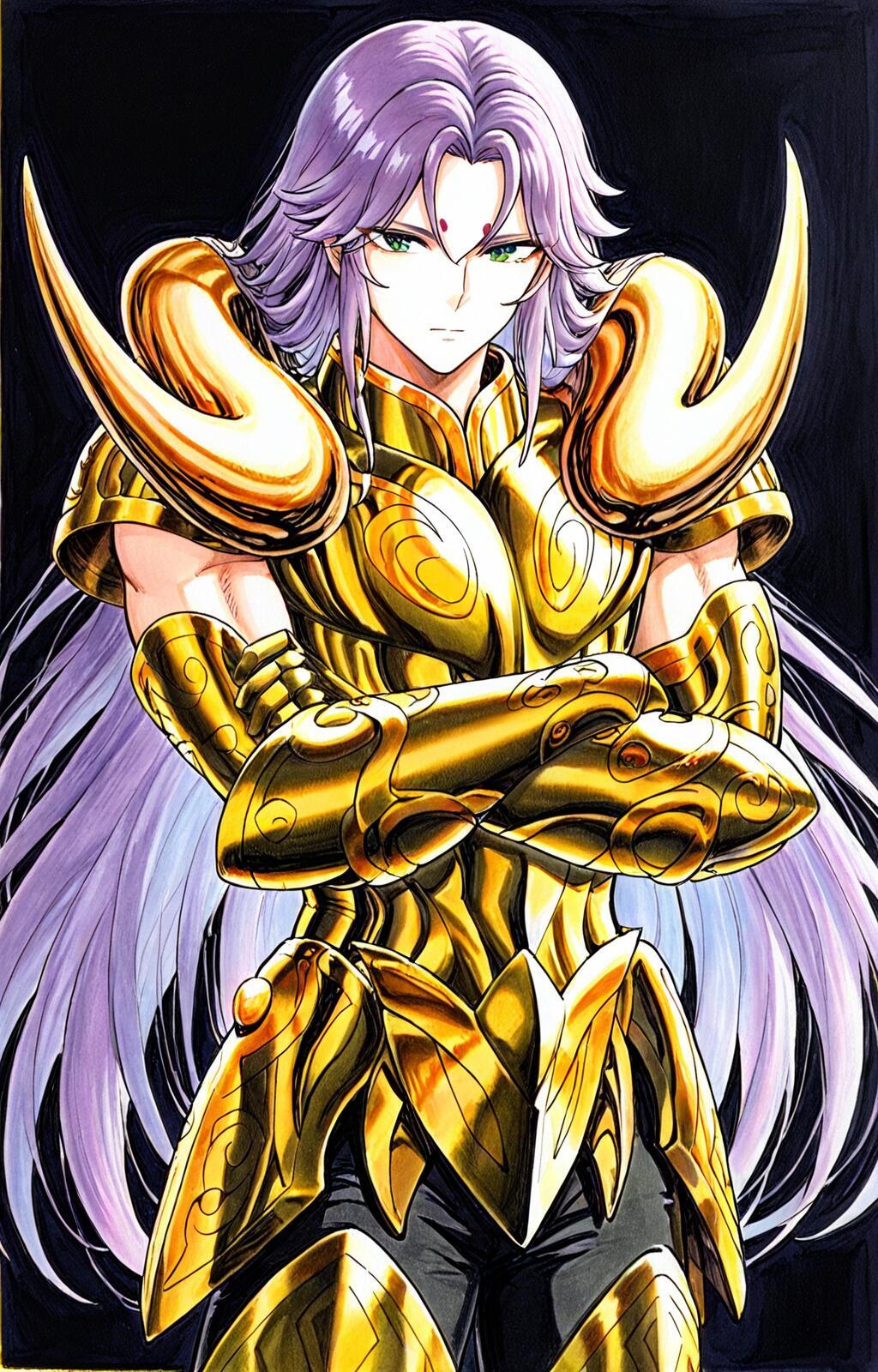 圣斗士星矢  十二黄金（by 子骞骞）动漫动漫壁纸动漫推荐 ​​​