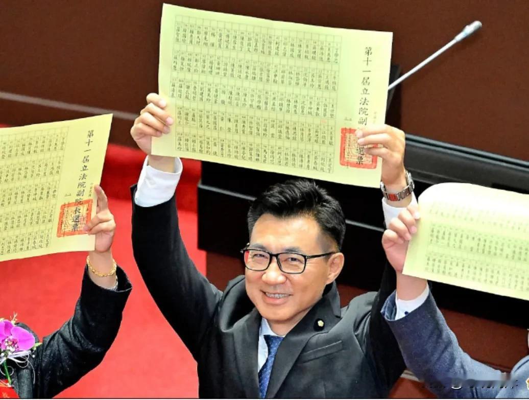 江启臣的政治人生路迈上新台阶。江启臣成功当选台湾省“立法院”副院长，对他而言意义