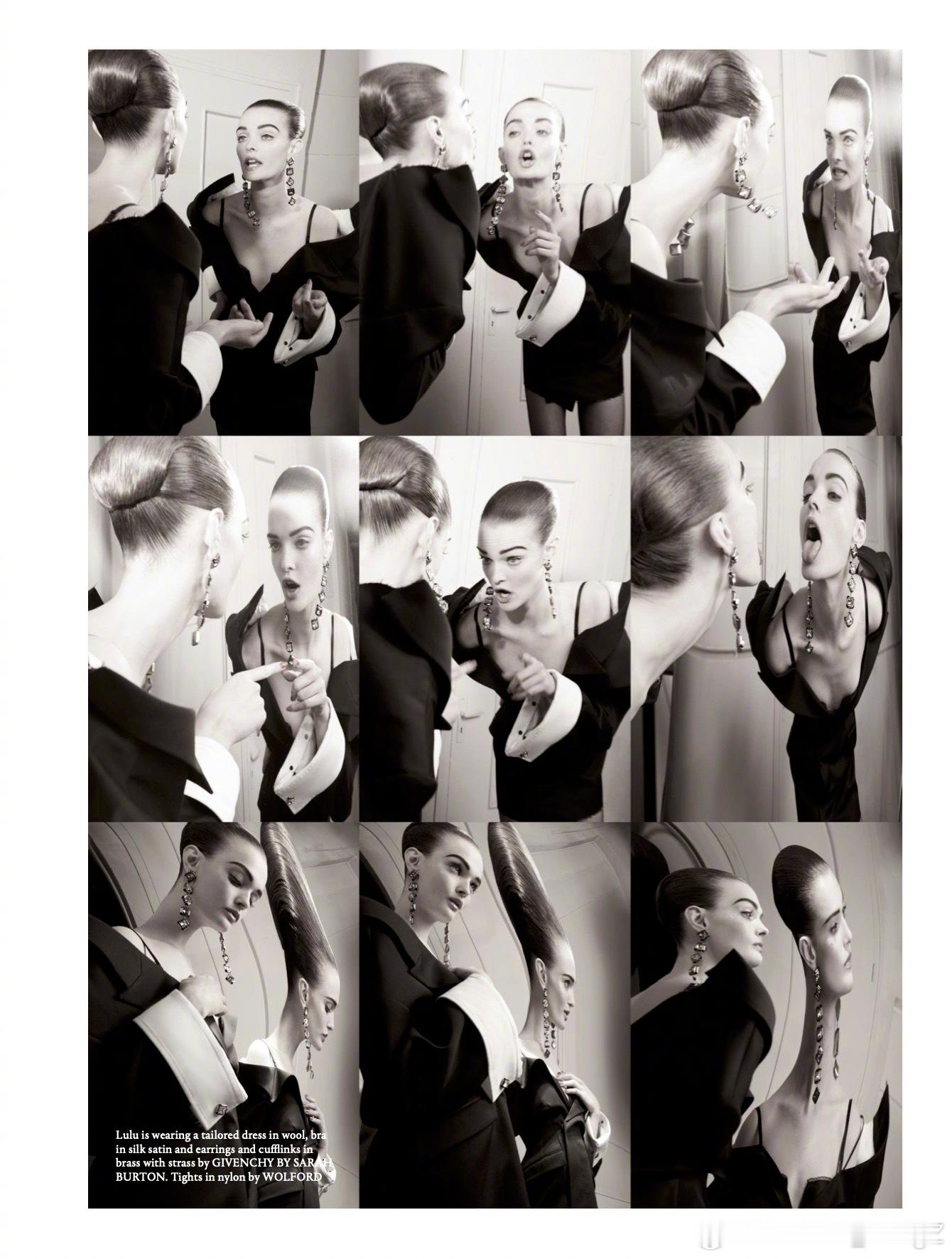 AnOther 杂志春夏号，超模 Lulu Tenney 演绎 Givenchy