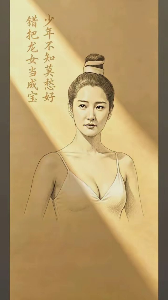 自从看了神雕侠侣后，很多人都迷恋上了小龙女，我感觉我和他们不一样，我喜欢李莫愁，