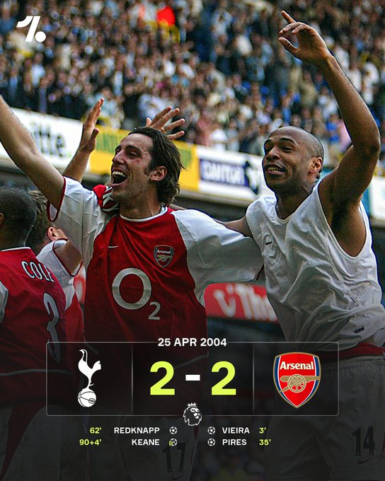 距离阿森纳“不败之师”在白鹿巷球场夺得联赛冠军已经过去了22年，🤯❤️他们此后
