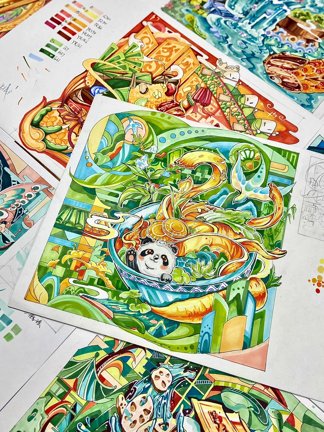 太细了❗️常常因为画面细节丰富而苦恼😖