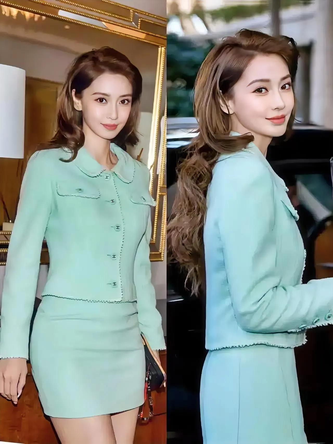 杨颖最新造型，美疯了，如此之美的人还被离婚，说明什么？